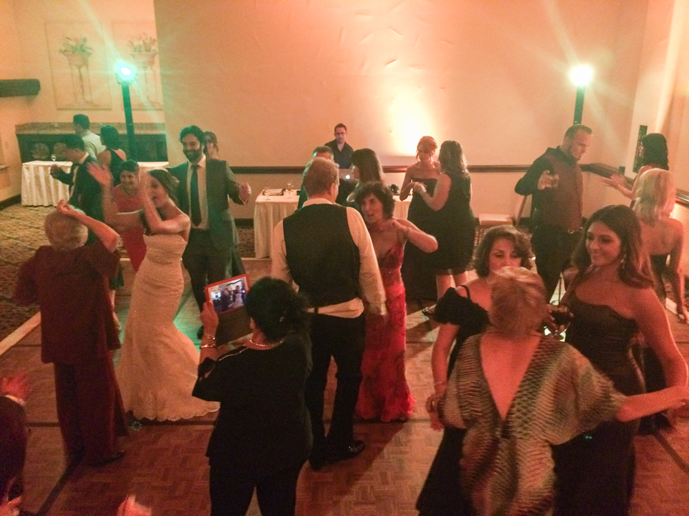 Wedding celebration at the Fess Parker DoubleTree, Santa Barbara