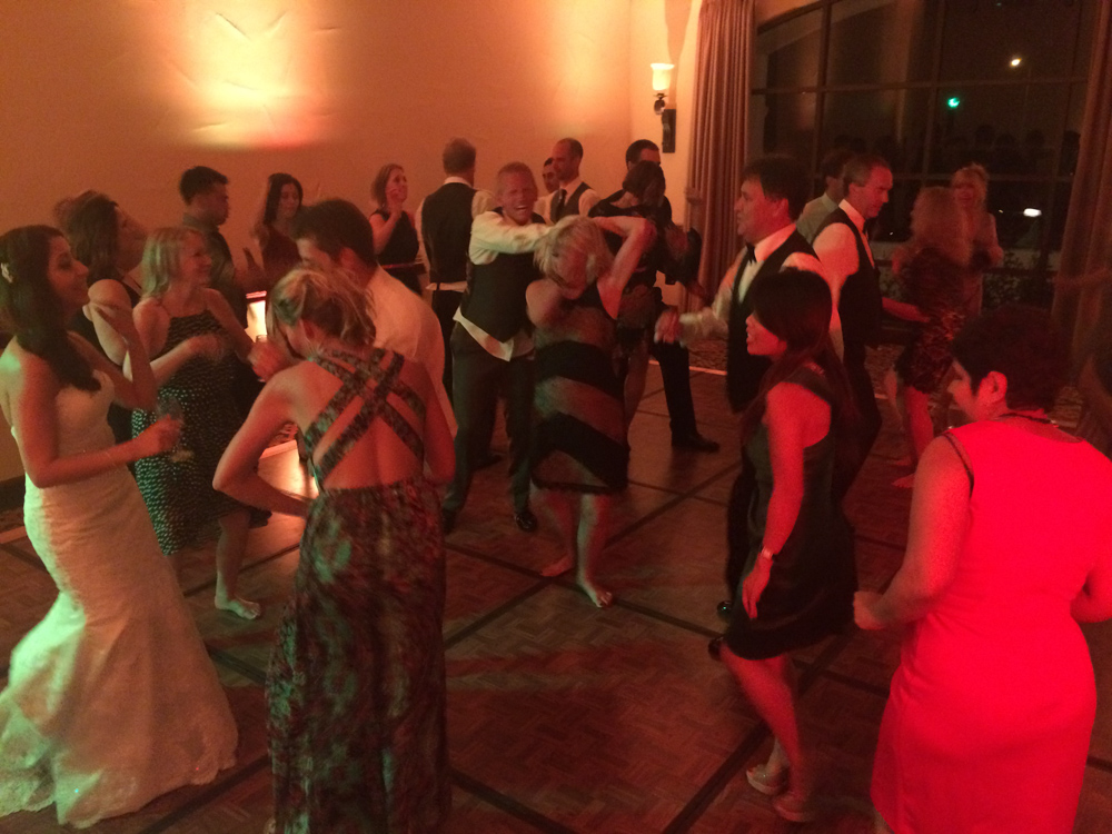 DJ JAS Productions wedding at the Fess Parker DoubleTree, Santa Barbara