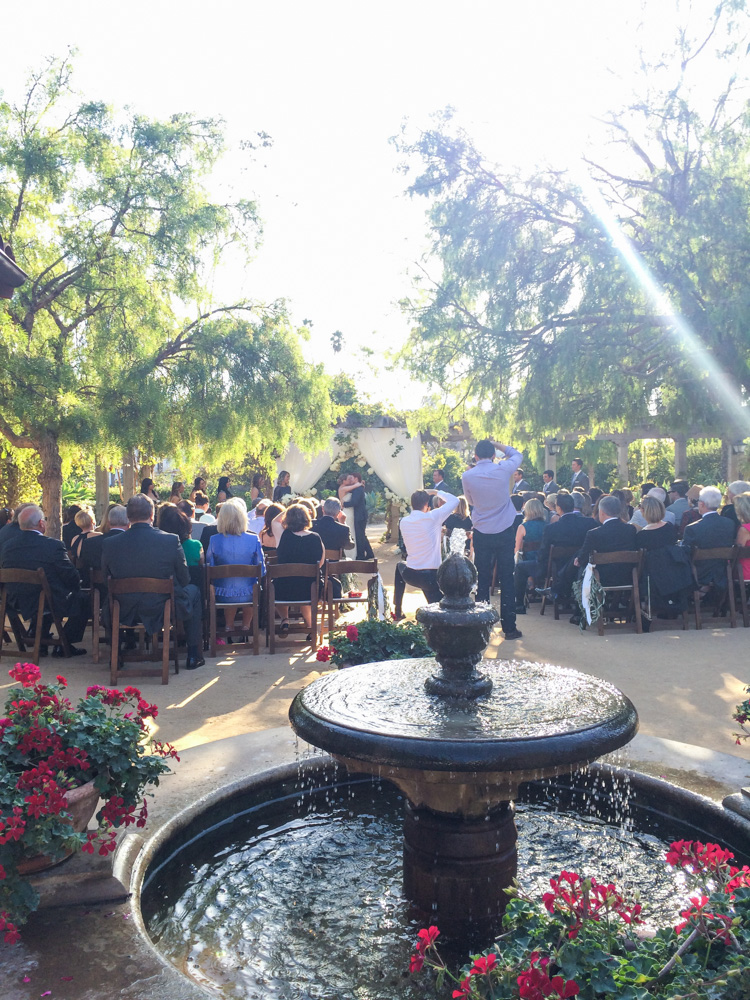 Wedding at the Santa Barbara Historical Museum with DJ JAS