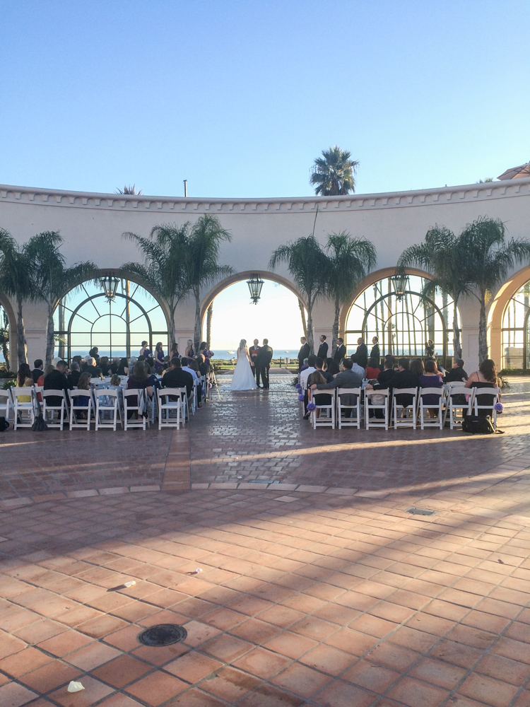 Wedding at the Fess Parker DoubleTree, Santa Barbara, with DJ JAS