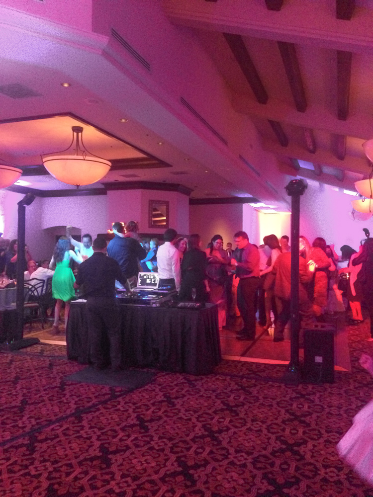 Wedding celebration at the Fess Parker DoubleTree, Santa Barbara