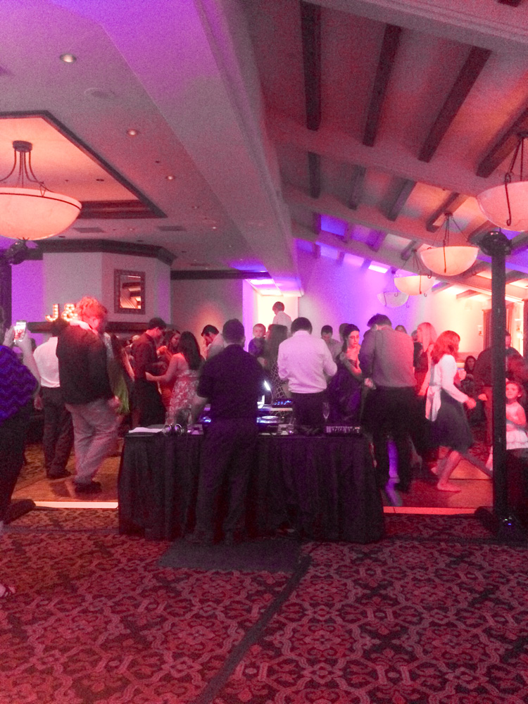 Wedding celebration at the Fess Parker DoubleTree, Santa Barbara