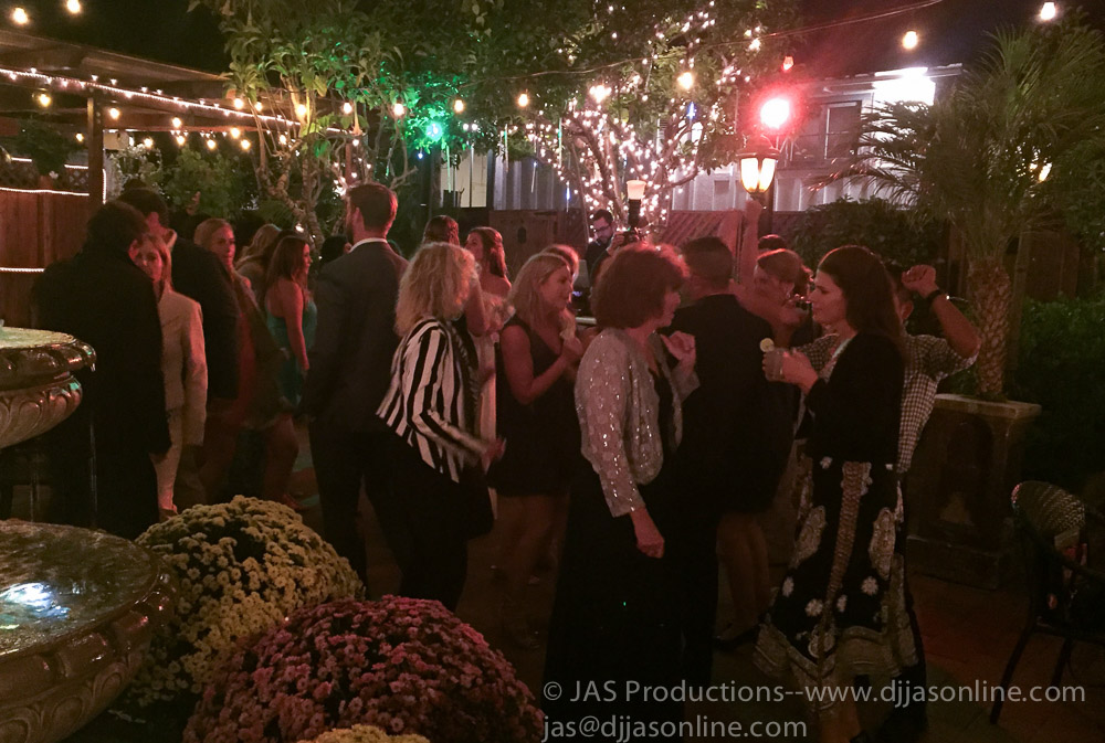 DJ JAS Productions wedding at Zaytoon, Santa Barbara