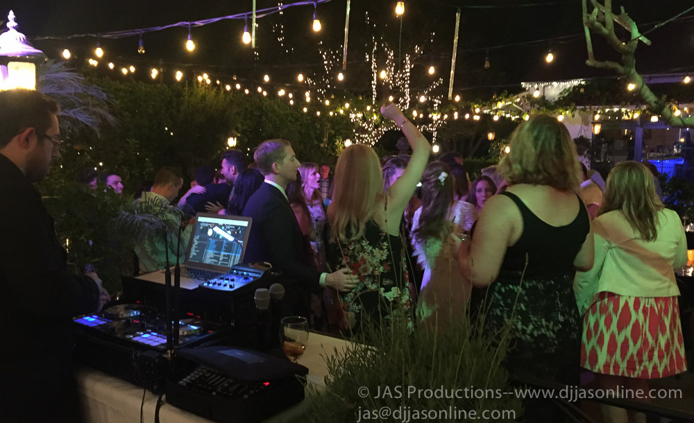 DJ JAS Productions wedding at Zaytoon, Santa Barbara