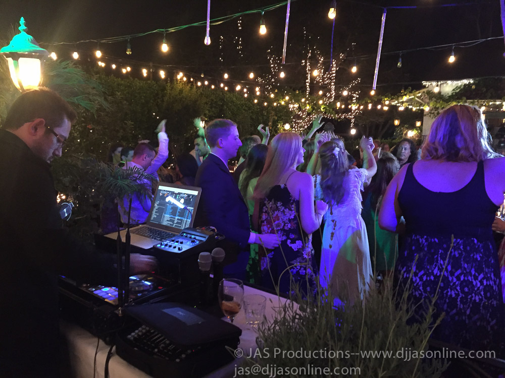 DJ JAS Productions wedding at Zaytoon, Santa Barbara