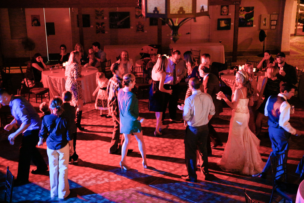 Wedding at Cabrillo Arts Pavilion, Santa Barbara, with DJ JAS