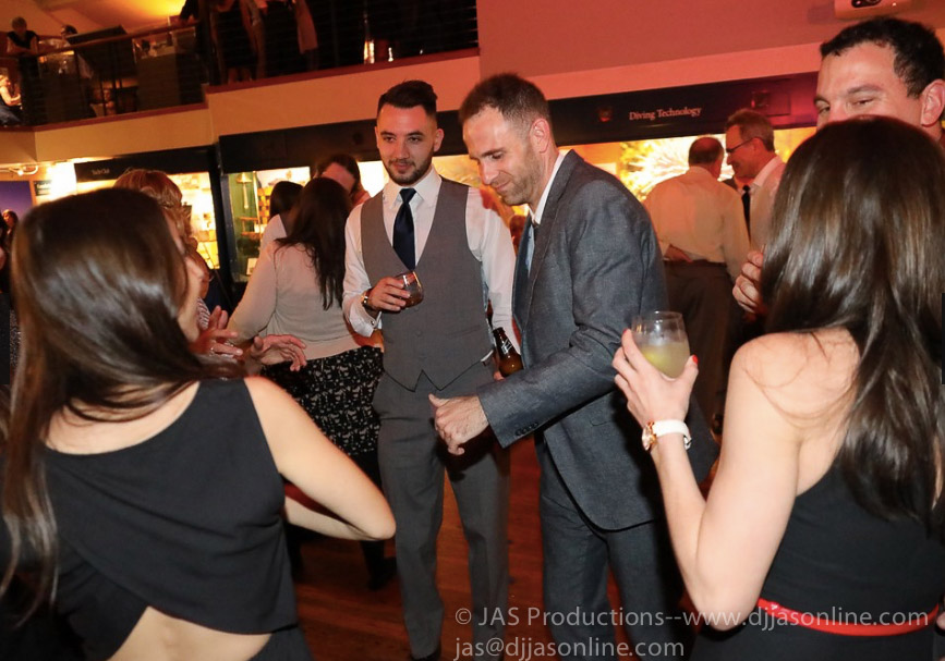 DJ JAS Productions wedding at the Santa Barbara Maritime Museum