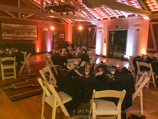 Halloween event at Alisal Ranch, Solvang, with DJ JAS