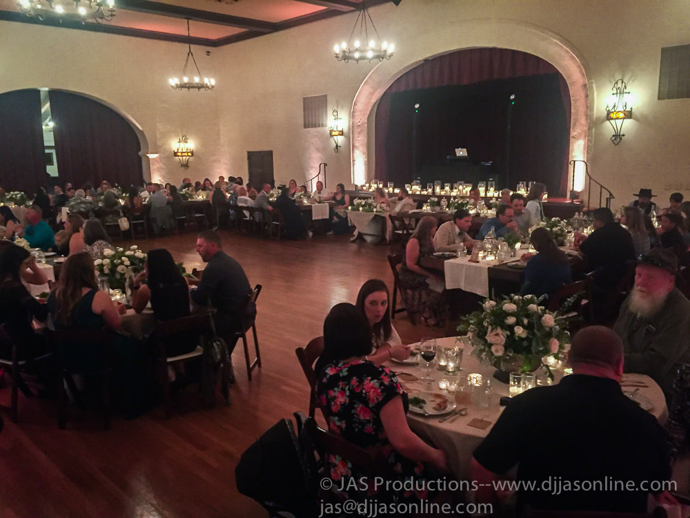 DJ JAS Productions wedding at Rockwood Women's Club, Santa Barbara