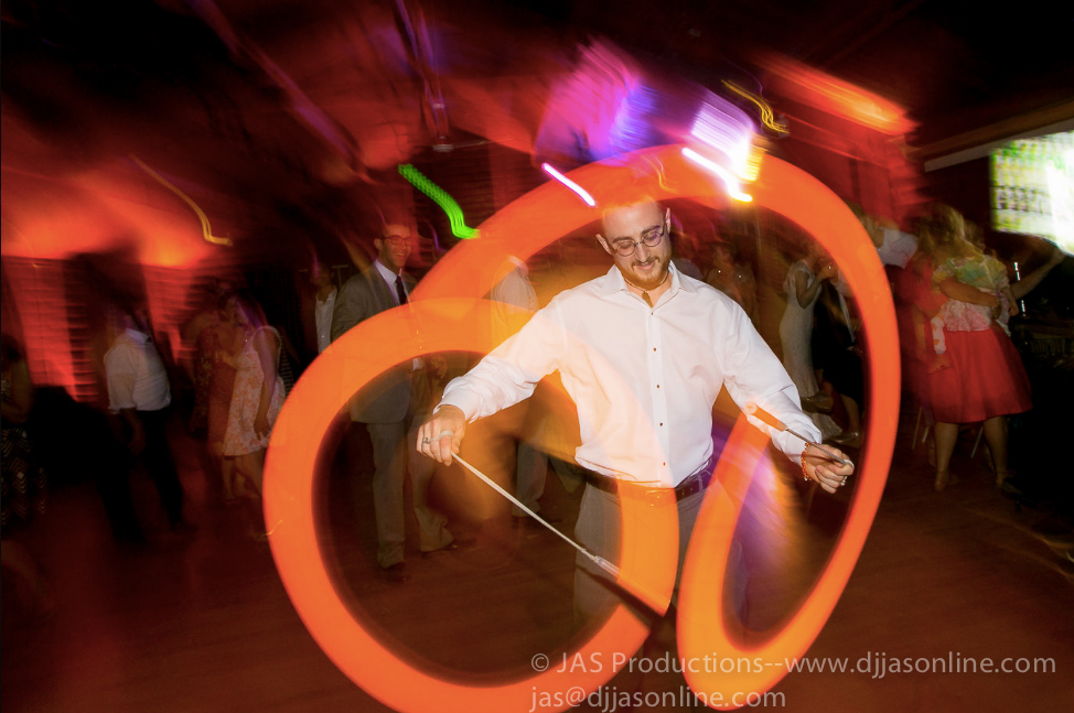 Wedding celebration at Camp Whittier