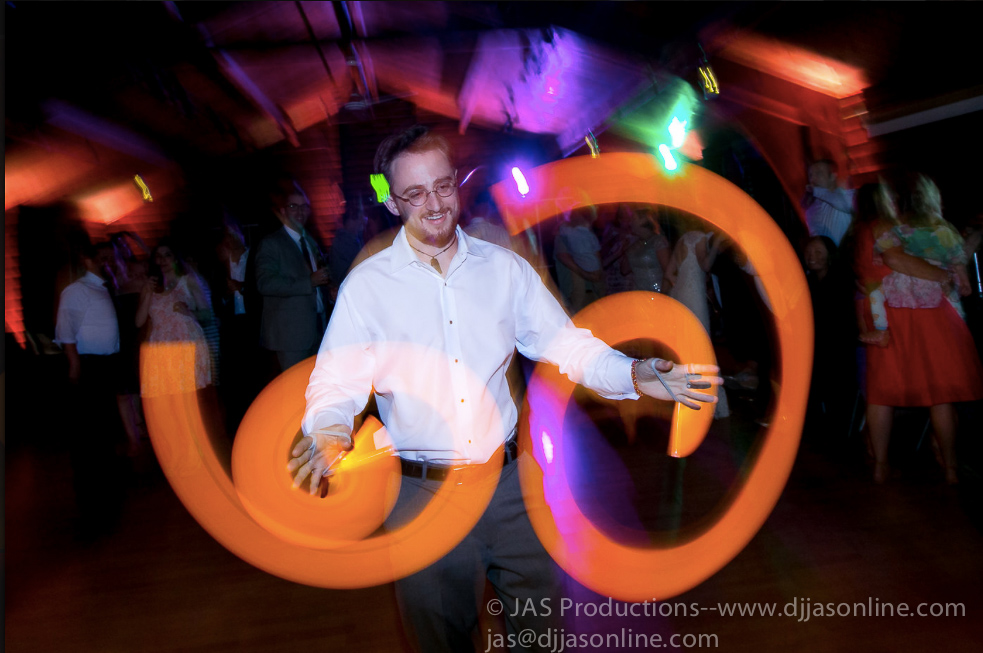 DJ JAS Productions wedding at Camp Whittier