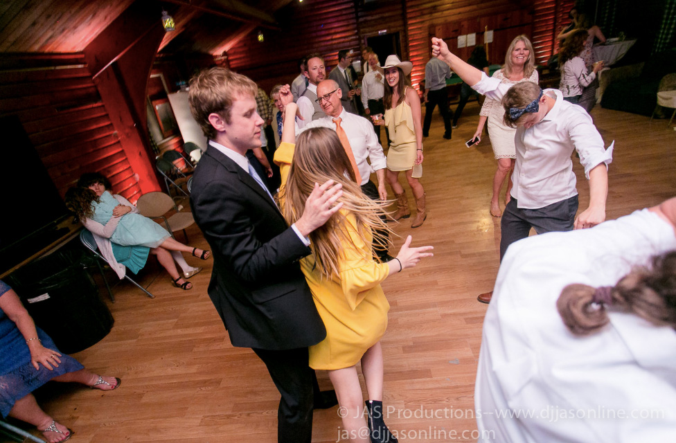 Wedding celebration at Camp Whittier