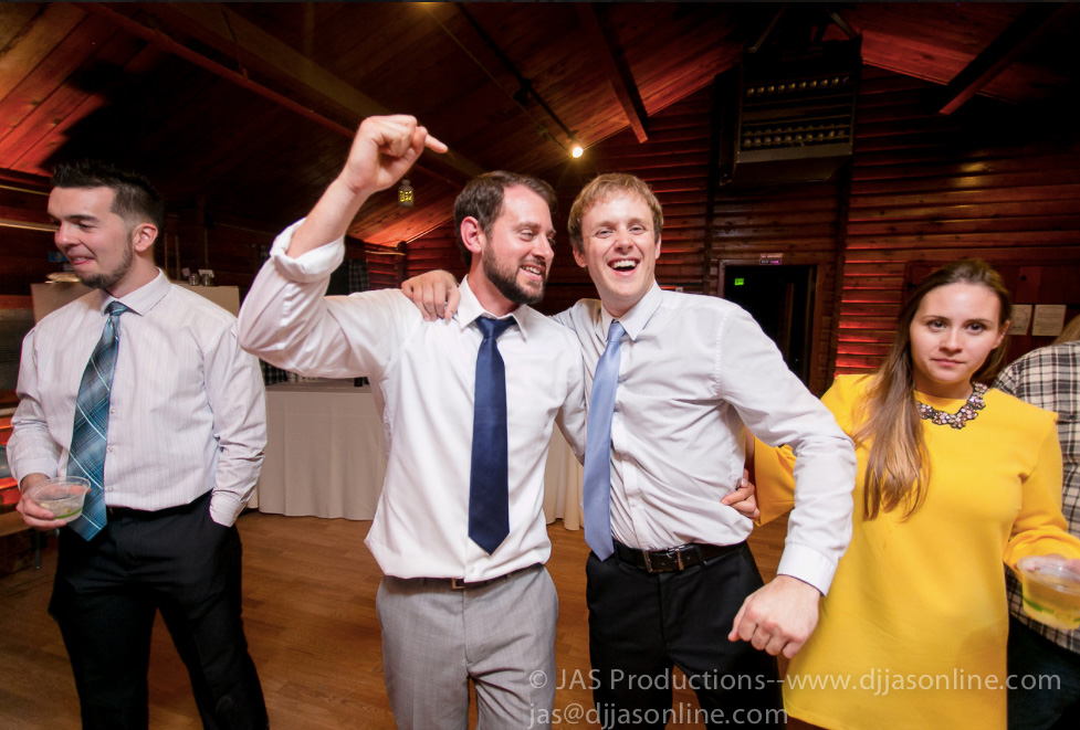 DJ JAS Productions wedding at Camp Whittier