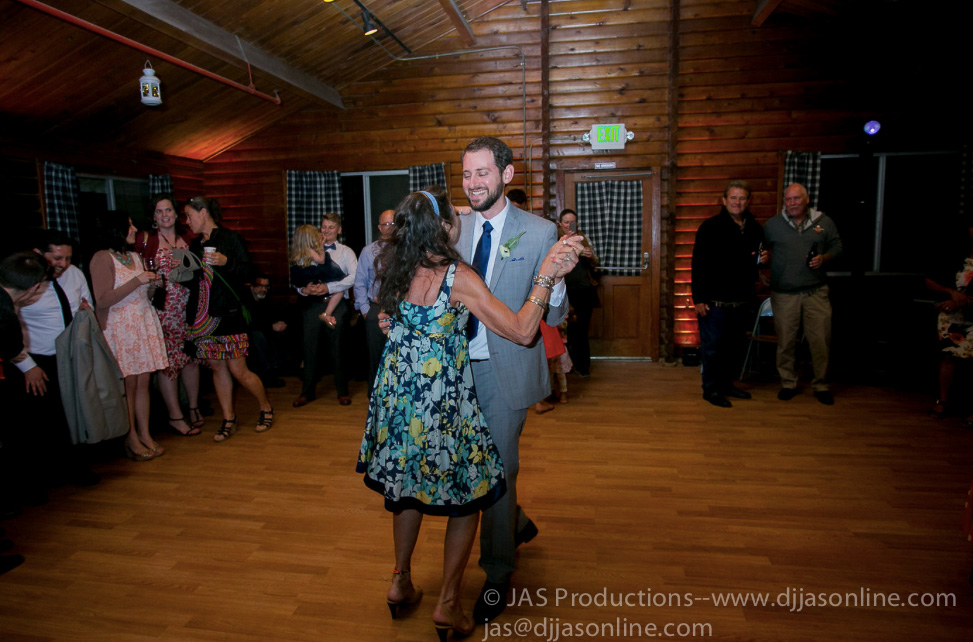 DJ JAS Productions wedding at Camp Whittier