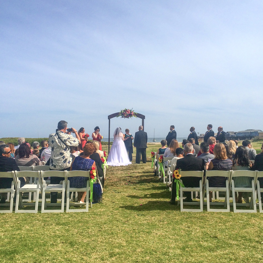 Wedding at Chase Palm Park Center, Santa Barbara, with DJ JAS