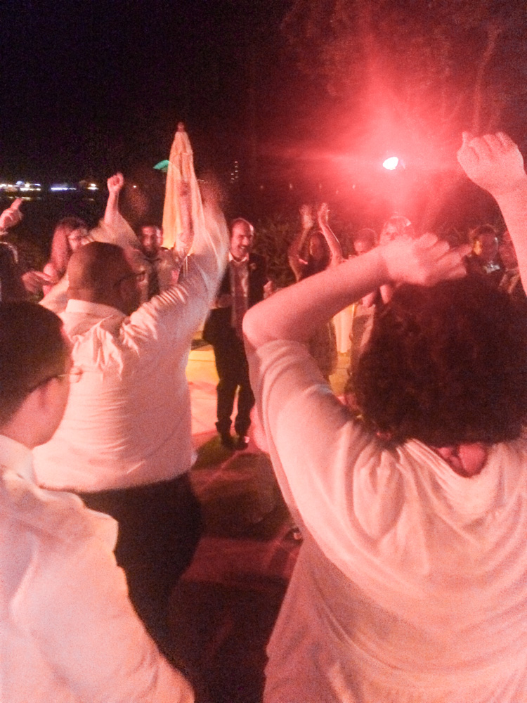 Wedding celebration at Chase Palm Park Center, Santa Barbara