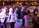 Wedding celebration at the Canary Hotel rooftop, Santa Barbara