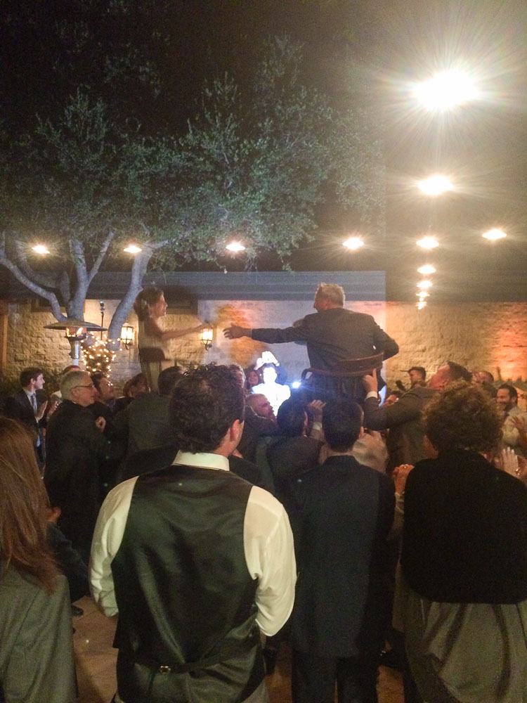 Wedding celebration at Firestone Vineyards, Los Olivos