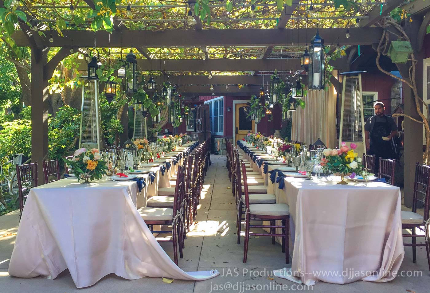 Wedding at Circle Bar B, Goleta, with DJ JAS