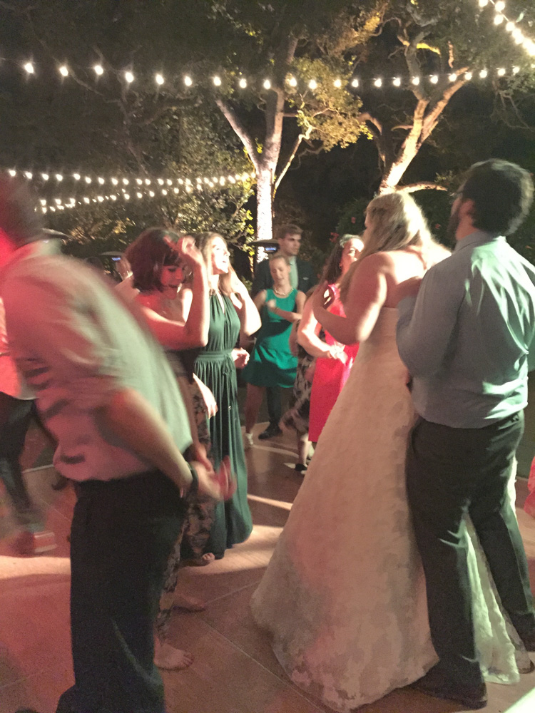 DJ JAS Productions wedding at Montecito