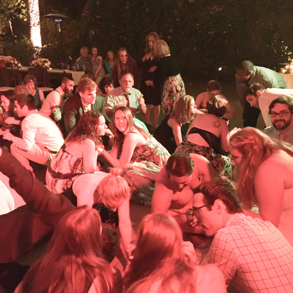 Wedding celebration at Montecito