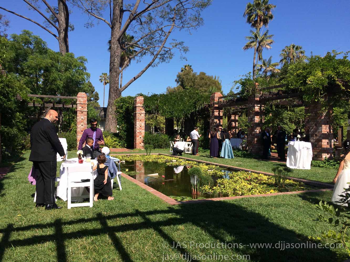 Wedding at Belmond El Encanto, Santa Barbara, with DJ JAS