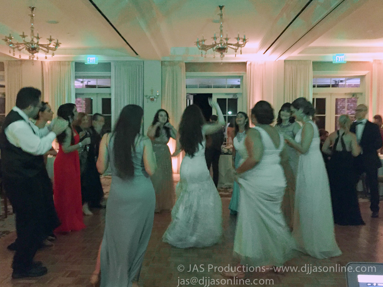 Wedding celebration at Belmond El Encanto, Santa Barbara
