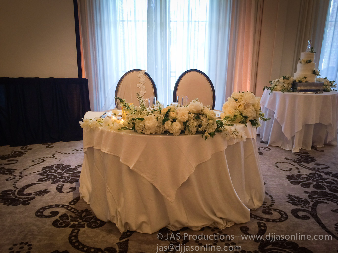 Wedding at Belmond El Encanto, Santa Barbara, with DJ JAS