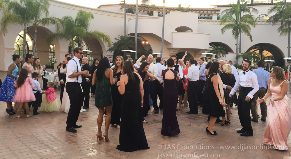 Wedding celebration at the Fess Parker DoubleTree, Santa Barbara