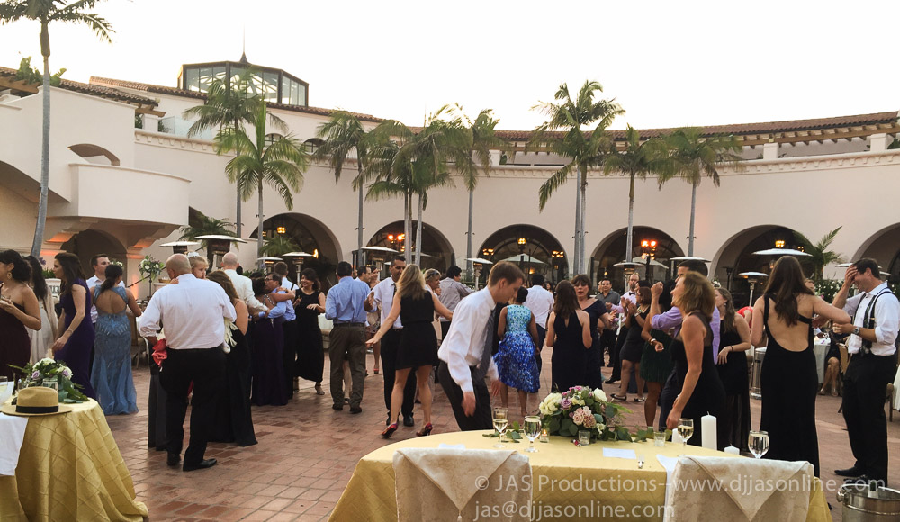 DJ JAS Productions wedding at the Fess Parker DoubleTree, Santa Barbara