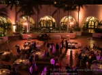 Up-lighting at a wedding at the Fess Parker DoubleTree, Santa Barbara