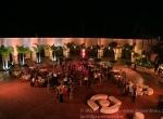 Up-lighting at a wedding at the Fess Parker DoubleTree, Santa Barbara