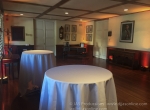 Up-lighting at a wedding at the University Club, Santa Barbara