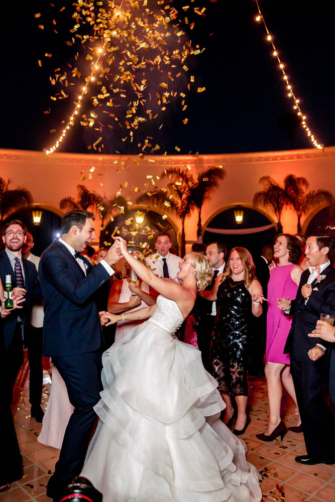 Wedding celebration at the Fess Parker DoubleTree, Santa Barbara