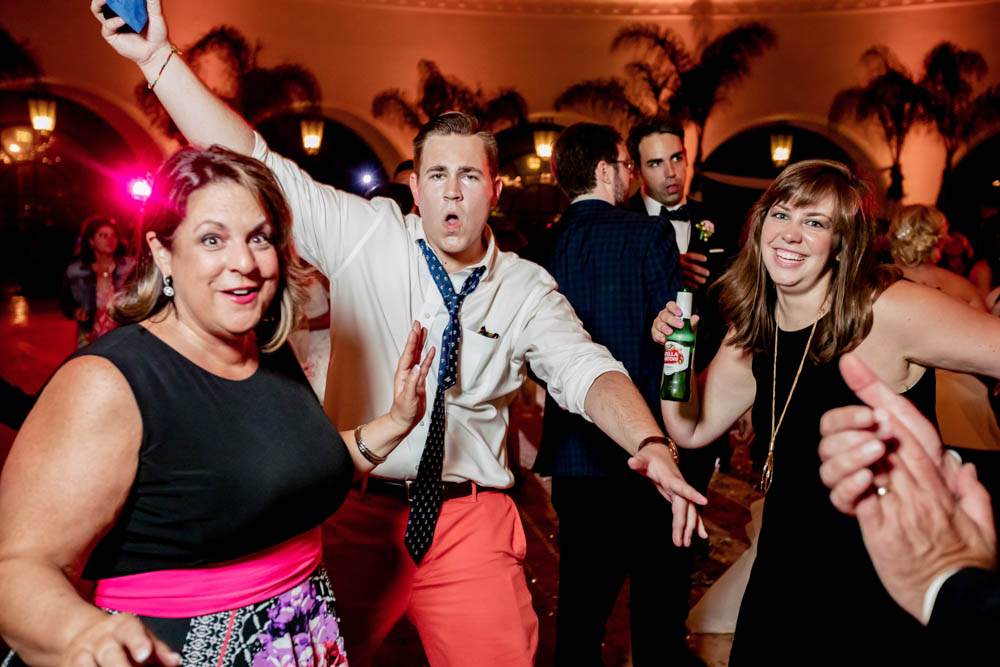 Wedding celebration at the Fess Parker DoubleTree, Santa Barbara