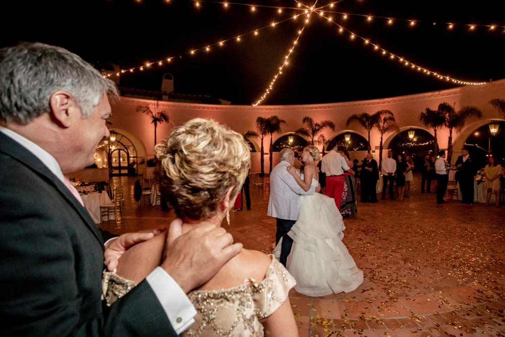 Wedding celebration at the Fess Parker DoubleTree, Santa Barbara