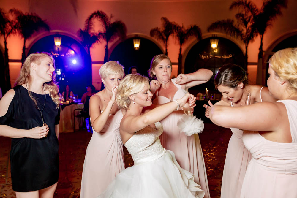 Wedding celebration at the Fess Parker DoubleTree, Santa Barbara