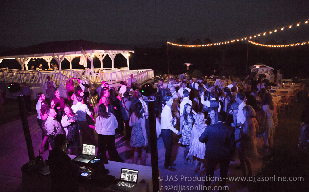 Wedding celebration at Lincourt Vineyards, Solvang