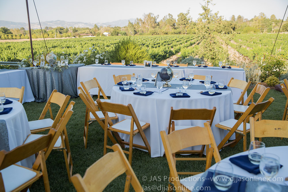 Wedding celebration at Lincourt Vineyards, Solvang