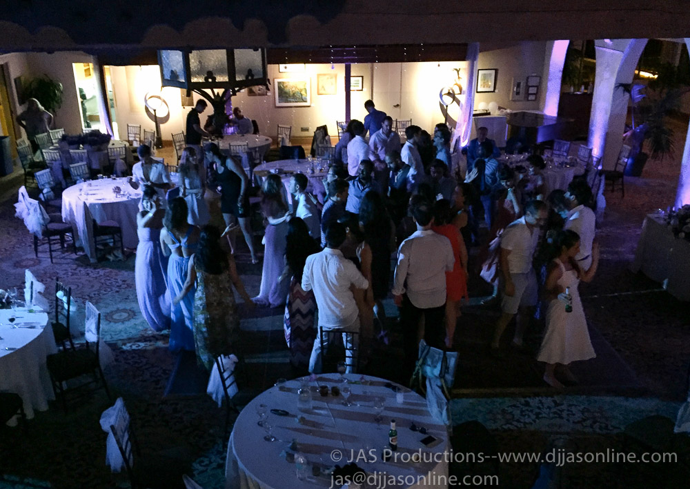 Wedding at Cabrillo Arts Pavilion, Santa Barbara, with DJ JAS