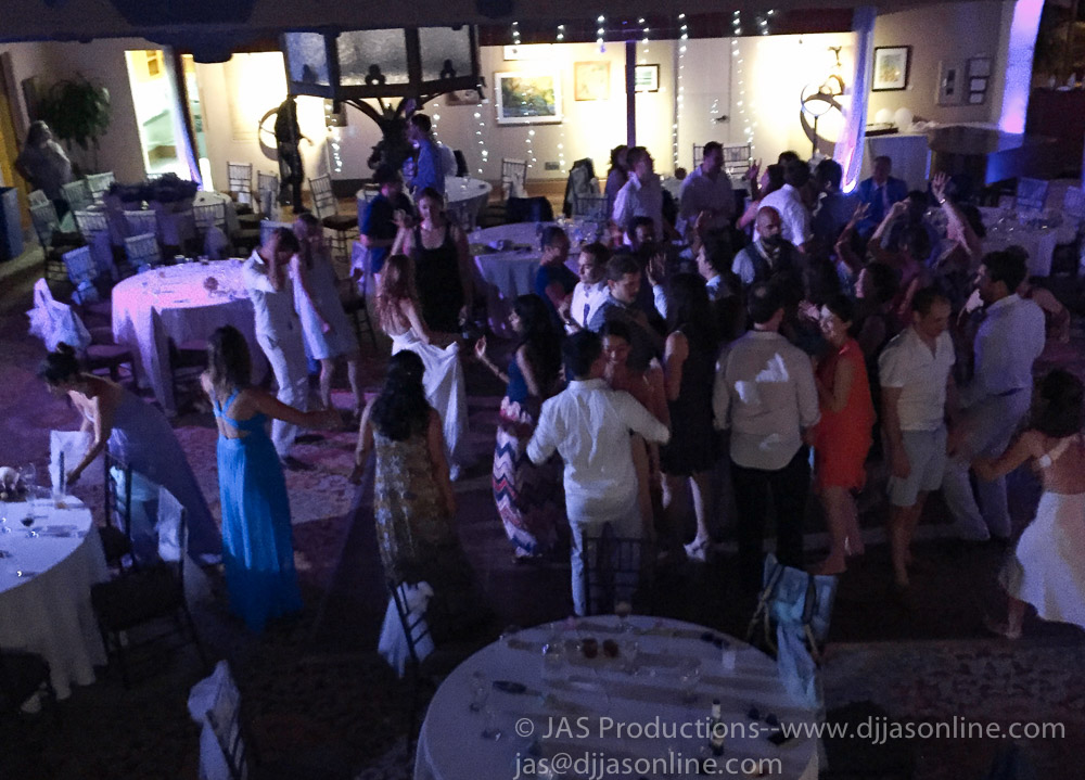DJ JAS Productions wedding at Cabrillo Arts Pavilion, Santa Barbara