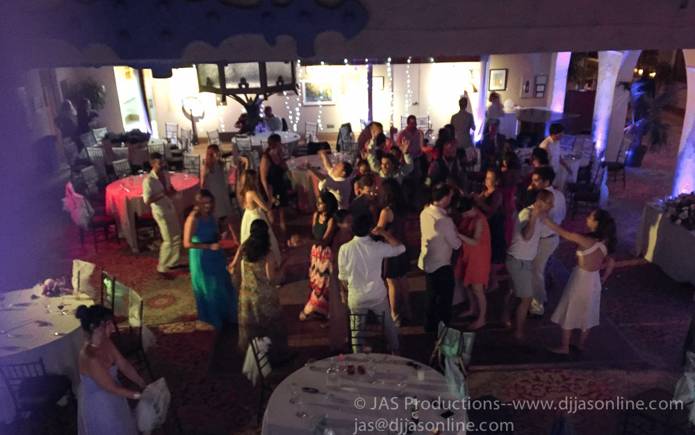 Wedding celebration at Cabrillo Arts Pavilion, Santa Barbara