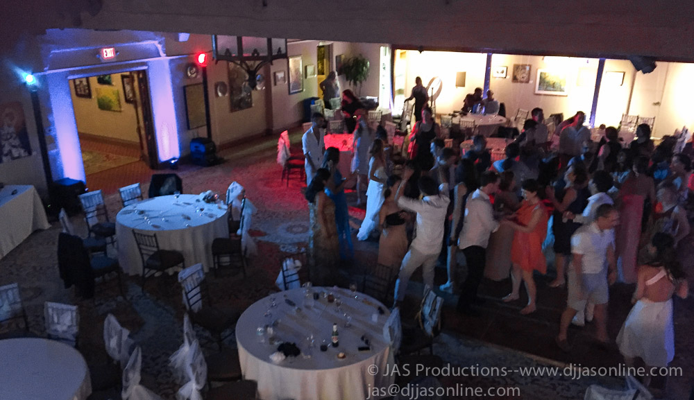 Wedding at Cabrillo Arts Pavilion, Santa Barbara, with DJ JAS