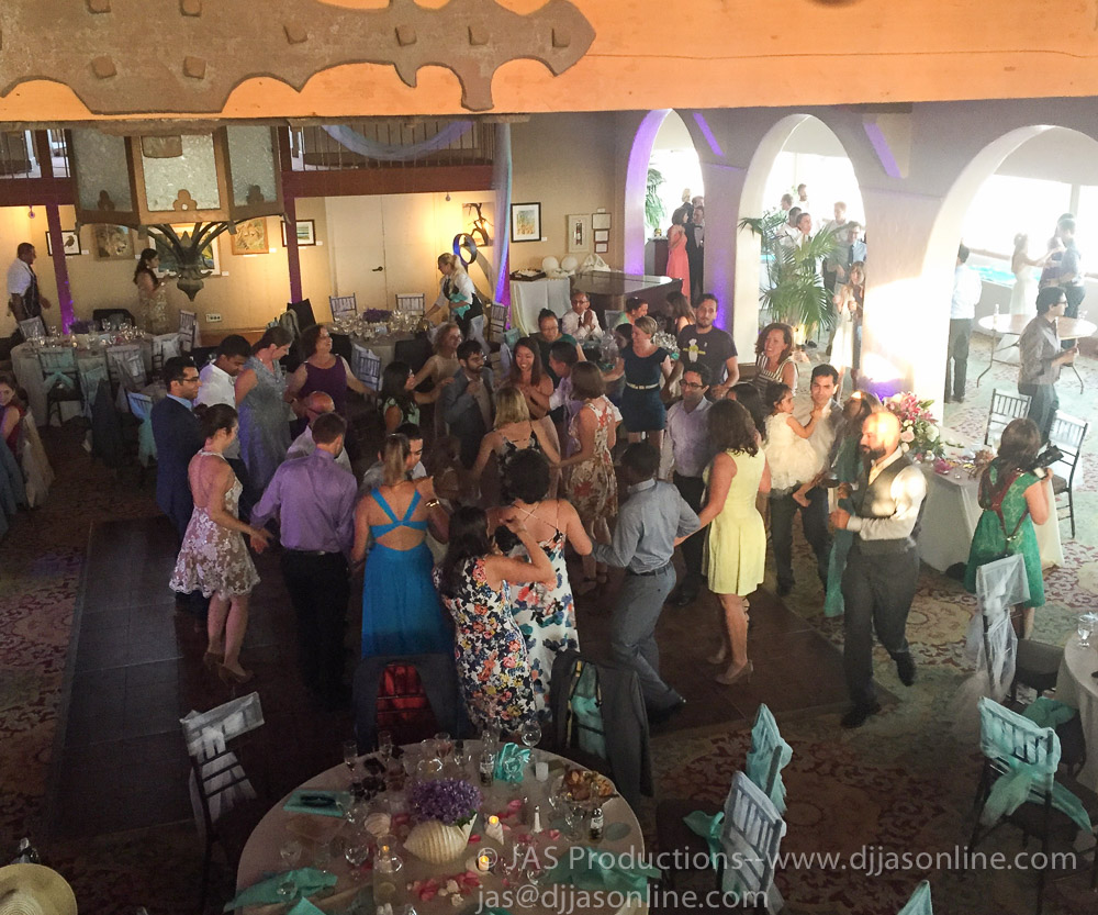 DJ JAS Productions wedding at Cabrillo Arts Pavilion, Santa Barbara