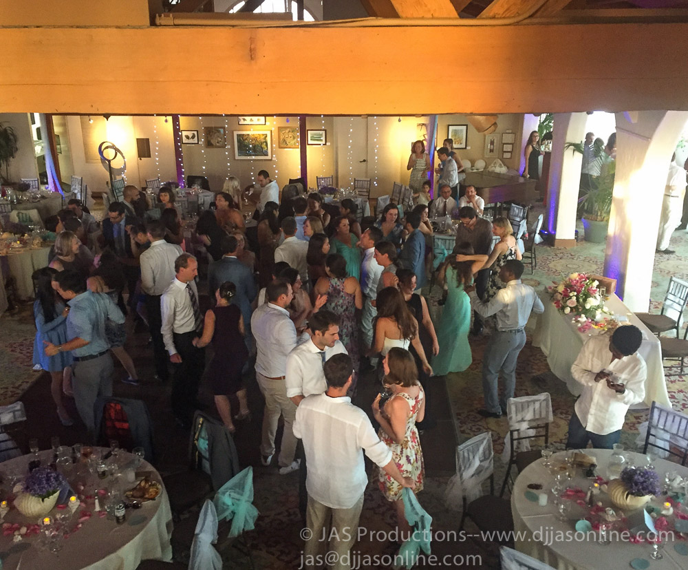 Wedding at Cabrillo Arts Pavilion, Santa Barbara, with DJ JAS