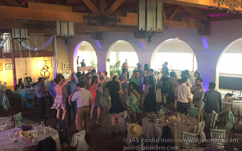 DJ JAS Productions wedding at Cabrillo Arts Pavilion, Santa Barbara