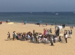 Wedding at Cabrillo Arts Pavilion, Santa Barbara, with DJ JAS