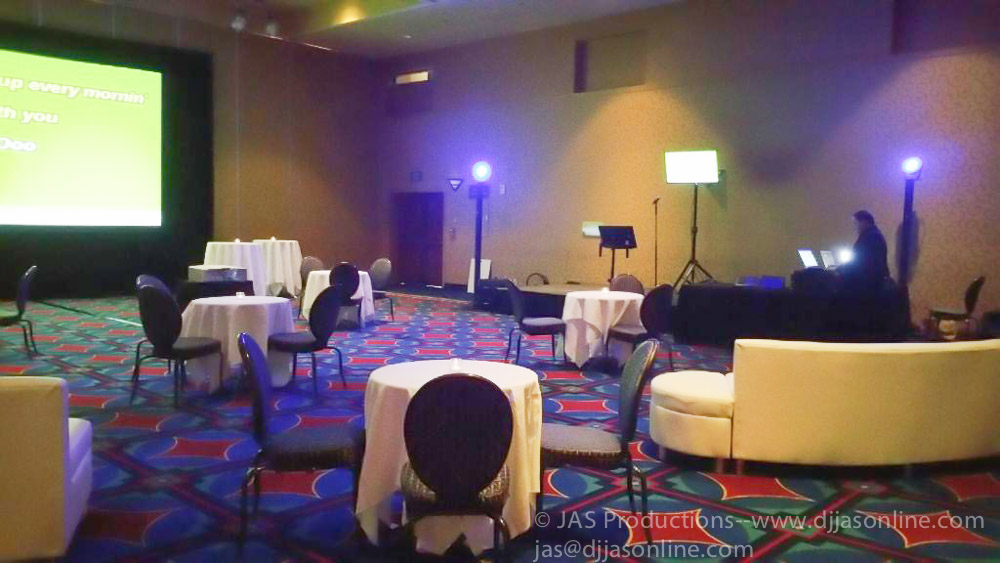 DJ JAS Productions at a corporate convention at Disneyland