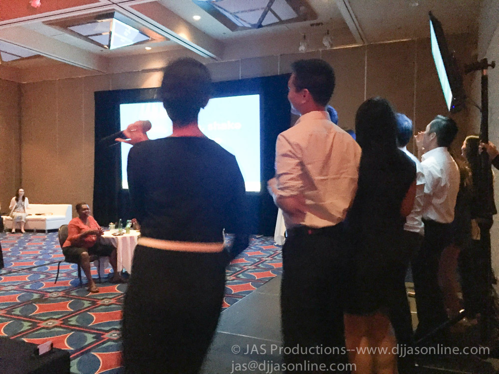 DJ JAS Productions at a corporate convention at Disneyland