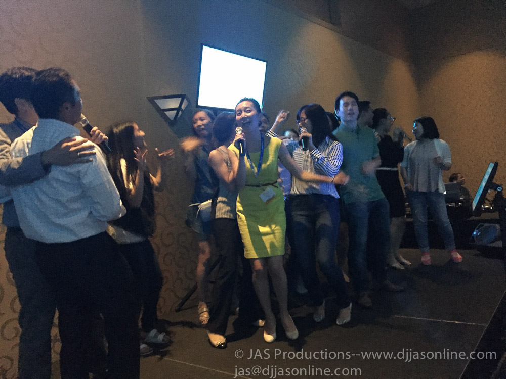 DJ JAS Productions at a corporate convention at Disneyland